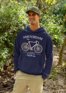 mockup-of-a-happy-man-wearing-a-hoodie-in-the-woods-32227